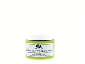 img 1 attached to 🌿 Origins A Perfect World SPF 40: Age-Defense Moisturizer With White Tea, 1.7 Fl Oz - Ultimate Protection for Youthful Skin