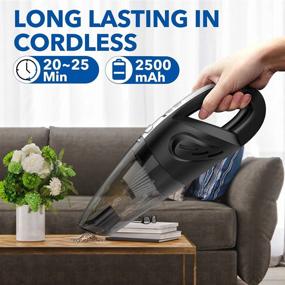 img 3 attached to 🧹 Lithium Ion Cordless Handheld Household Cleaning Device