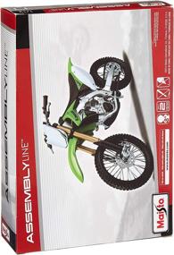 img 3 attached to 🏍️ Maisto Kawasaki Assembly Model Green: Authentic and Detailed Motorcycle Kit