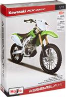 🏍️ maisto kawasaki assembly model green: authentic and detailed motorcycle kit logo