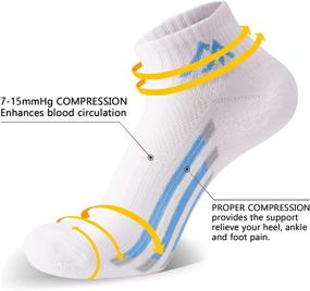 img 3 attached to Compression Circulation Mmhg Plantar Fasciitis Support Outdoor Recreation and Outdoor Clothing