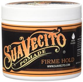img 2 attached to 🏼 Suavecito Pomade Firme Hold 4 oz - Strong Hold Hair Pomade for Men - Flake Free Hair Gel