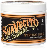 🏼 suavecito pomade firme hold 4 oz - strong hold hair pomade for men - flake free hair gel logo