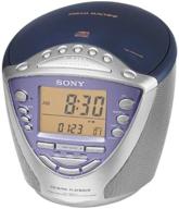 📻 sony icf-cd853v am/fm/tv/weather clock radio/cd player: premium entertainer with discontinued charm logo