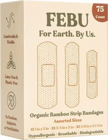 img 4 attached to FEBU Eco Friendly Hypoallergenic Sensitive Compostable