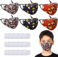 cristmas covering washable reusable activated men's accessories and scarves logo