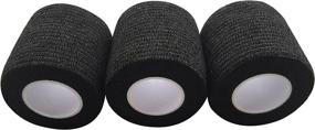 img 3 attached to Premium Zechy Grip Tape - Enhance Grip on Hockey, Baseball, Lacrosse & More - 2 inch x 15 feet (3 Pack)