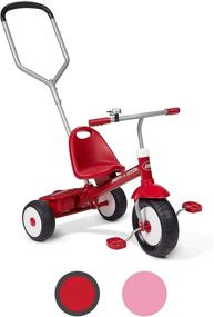 img 4 attached to Radio Flyer Deluxe Steer Stroll