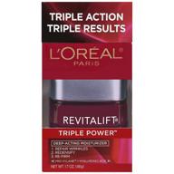 l'oreal paris revitalift triple power deep-acting moisturizer: насыщающий уход для всех типов кожи, 1.7 унции логотип