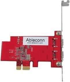 img 2 attached to Ableconn PEX-FW101: Высокоскоростная 1394a 2-портовая карта адаптера PCIe низкого профиля FireWire