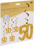 🎉 5-pack of 50th anniversary whirls - ideal for seo logo
