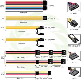 img 2 attached to 💪 650W Бронзовый блок питания 80+, GAMEMAX GP-650 - Не модульный