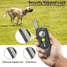 img 3 attached to 🐶 Opibtu Dog Training Collar - 4 Training Modes, Beep, Vibration Shock, Voice Commands | 1000Ft Remote Range, Waterproof | Small Medium Large Dogs | 2020 Newest Design