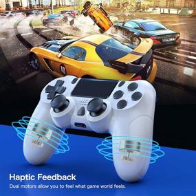 img 2 attached to Controller Compatible Performence Rechargeable Vibration PlayStation 4