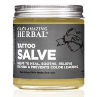 🌿 ora's amazing herbal tattoo aftercare: organic made in usa tattoo salve & care products logo