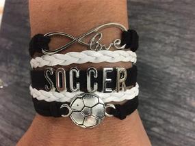 img 2 attached to Infinity Collection Soccer Gifts: Perfect Soccer Bracelet and Jewelry