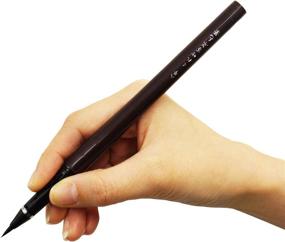 img 2 attached to 🖌️ Kuretake ZIG Brush Pen NO.8: Refillable Pen & 2 Ink Set for Lettering, Calligraphy, Illustration, Art, Writing, Sketching, Outlining - AP-Certified