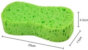 img 1 attached to BESPORTBLE Sponges Многофункциональная чистящая полировка