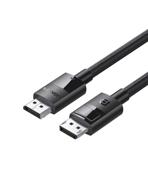 ugreen displayport cable 1.4 8k - high-speed nylon braided dp to dp cable for gaming monitor, laptop, pc, tv - 10ft logo