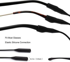 img 2 attached to Silicone Eyeglasses Waterproof Retainer Sunglasses