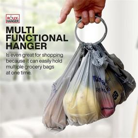 img 1 attached to 👕 Maximize Closet Space with ROLLY HANGER Premium Multi Purpose Organizer - Space Saving Hangers for Belts, Hats, Ties, Scarves & More