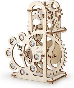 img 2 attached to UGEARS Dynamometer Self Assembly Construction Puzzle for Cognitive Stimulation