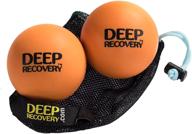 🏋️ myofascial release and mobility lacrosse ball massage set for physical therapy - effective neck and foot massage balls with free mesh bag and tutorial video logo