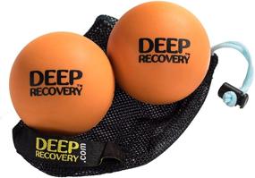 img 4 attached to 🏋️ Myofascial Release and Mobility Lacrosse Ball Massage Set for Physical Therapy - Effective Neck and Foot Massage Balls with Free Mesh Bag and Tutorial Video