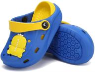 🏼 toddler garden clogs: non-slip water shoes for boys and girls - ideal for beach, pool, and indoor/outdoor playtime logo