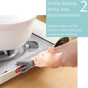 img 2 attached to Creative Cleaning Hand Held Scouring Effortless Kitchen & Dining for Kitchen Utensils & Gadgets