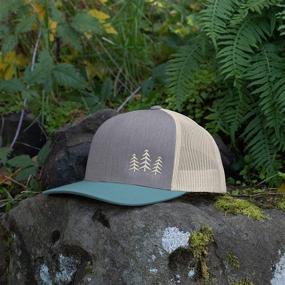 img 1 attached to 🌳 Low Key Caps: Stylish Trucker Snapback Baseball Hat with Tree Design