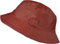 🌂 stay dry in style: toutacoo 100 waterproof bucket rain boys' accessories in hats & caps logo