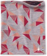 🧣 smartwool merino reversible pattern gaiter: универсальный шарф для шеи для любителей активного отдыха на свежем воздухе логотип