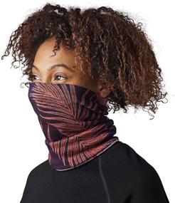 img 1 attached to 🧣 Smartwool Merino Reversible Pattern Gaiter: Универсальный шарф для шеи для любителей активного отдыха на свежем воздухе