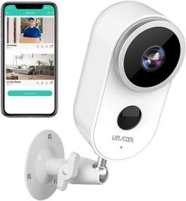 img 4 attached to 🏠 Ultimate Protection: 1080P Wireless Home Security Camera with Motion Detection, Night Vision, and 2-Way Audio