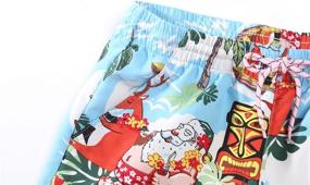 img 1 attached to 🌺 Stylish SSLR Printed Hawaiian Christmas Swimwear: Women's Clothing for Swimsuits & Cover Ups