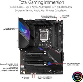 img 3 attached to 🎮 ROG Strix Z590-E Gaming WiFi 6E: Ultimate ATX Gaming Motherboard with PCIe 4.0, Thunderbolt 4, and Aura RGB