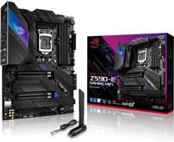 🎮 rog strix z590-e gaming wifi 6e: ultimate atx gaming motherboard with pcie 4.0, thunderbolt 4, and aura rgb logo