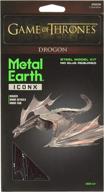 🐉 thrones drogon metal game fascinations logo