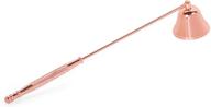 🕯️ rose gold harapu candle snuffer, wick snuffer accessory with long handle for safely extinguishing candle wicks logo