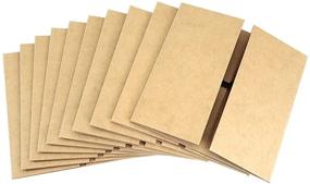 img 1 attached to Premium Elephant Gifts: 10 Pack of 8.3 x 🐘 8.3 x 4 Kraft Paper Gift Boxes for Various Occasions
