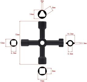 img 3 attached to 🔧 Versatile Solution for All Control Cabinet Tasks: Multifunctional Universal Control Cabinet Wrenches