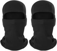 🌬️ ultimate windproof uv protection hood: adjustable balaclava face mask logo