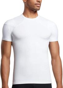 img 4 attached to 👕 Tommie Copper Men's Shoulder Centric Support Shirt: Optimal Relief and Comfort