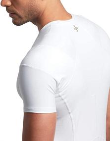 img 1 attached to 👕 Tommie Copper Men's Shoulder Centric Support Shirt: Optimal Relief and Comfort