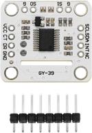 🌡️ интегрированный датчик метеостанции gy-39 mcu max44009 sht3c spl06: свет, температура, влажность, атмосферное давление логотип