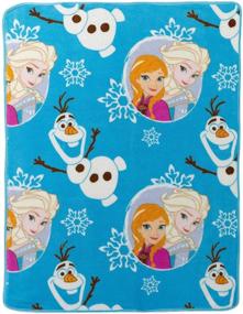 img 2 attached to ❄️ Disney's Frozen Olaf Hugger and Elsa Anna Throw Set: A Charming Cuddle Companion and Cozy Blanket Dream Team!