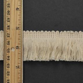 img 2 attached to 🧵 Vintage Cotton Fringe TR 11138: High-Quality Sewing Material, 4 Yards