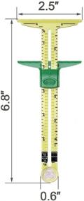 img 3 attached to Sliding Measuring Quilting Knitting Crafting