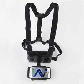 img 2 attached to 📸 Sport ReadyAction - Chest Harness for Smartphones/Cameras - Includes Free Bike Mount